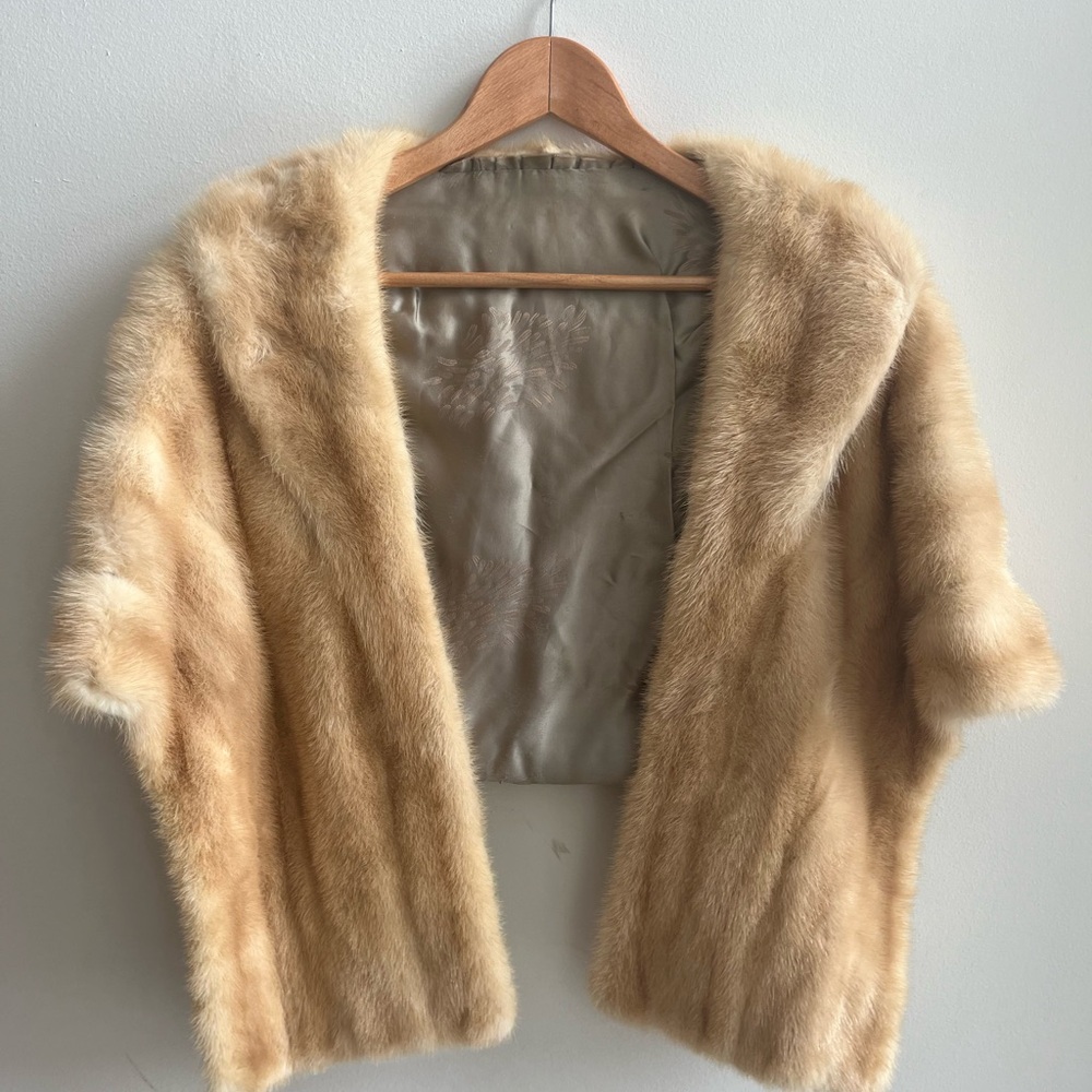 Vintage fur stole